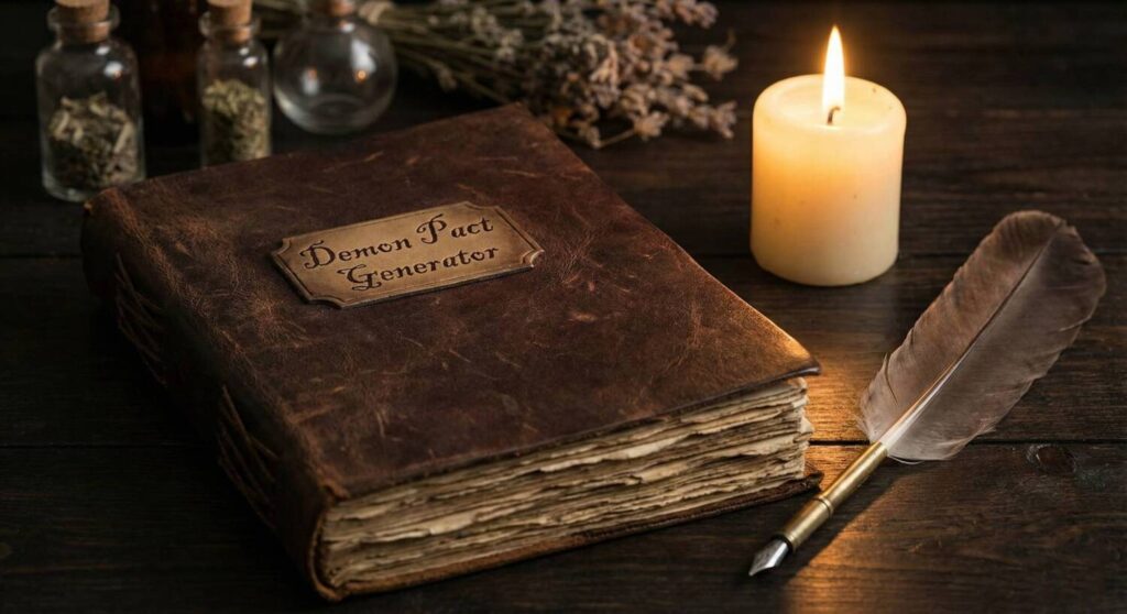 demon pact generator