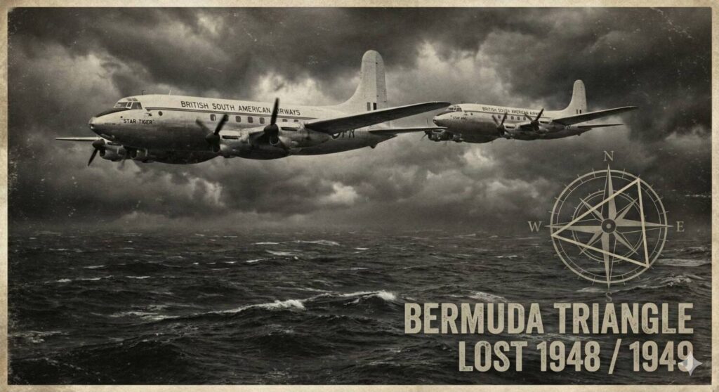 plane lost in bermuda triangle