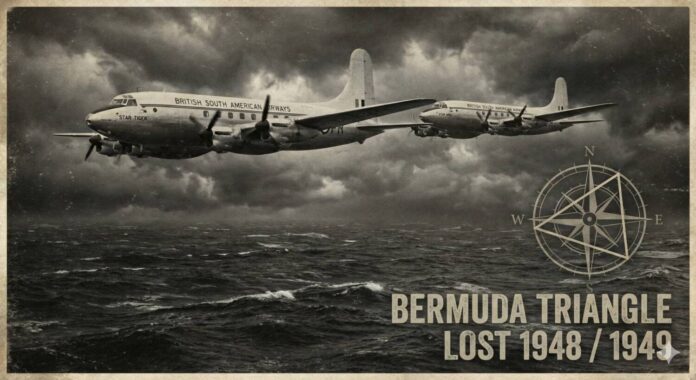 plane lost in bermuda triangle