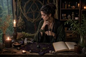 Must witches cast spells? Explore how practitioners distinguish spell work from intention-setting, nature connection, symbolism, and study—and why