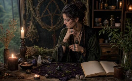 Must witches cast spells? Explore how practitioners distinguish spell work from intention-setting, nature connection, symbolism, and study—and why
