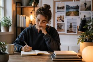 Explore goal-setting without mental imagery, using words, writing, and practical steps—and learn how personal beliefs about manifesting differ