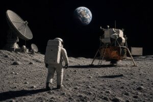 Explore common Moon-landing-hoax claims about Apollo broadcasts, lunar shadows, Soviet tracking and missing tapes—and what the evidence can