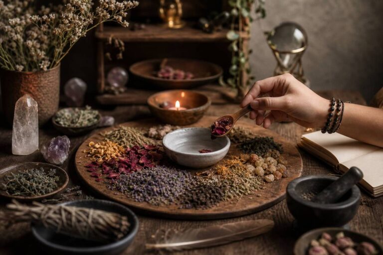 Learn how tradition, symbolism and intention shape spell ingredients, how to consider substitutions, and why divination is a
